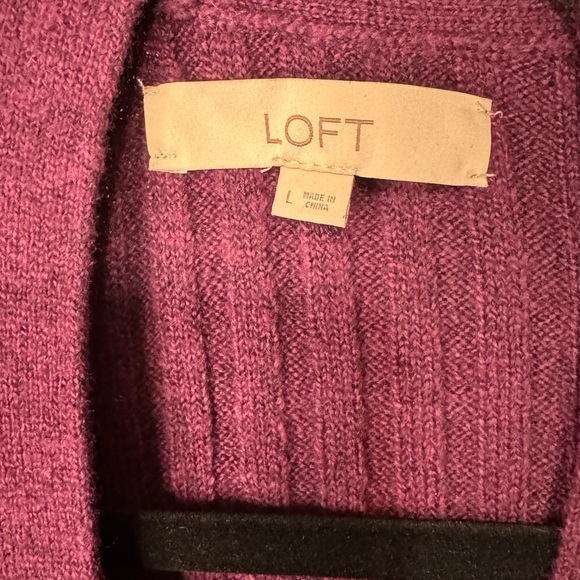 Loft Large Button-up Cardigan- Gently Preloved Sweater - Picture 5 of 5